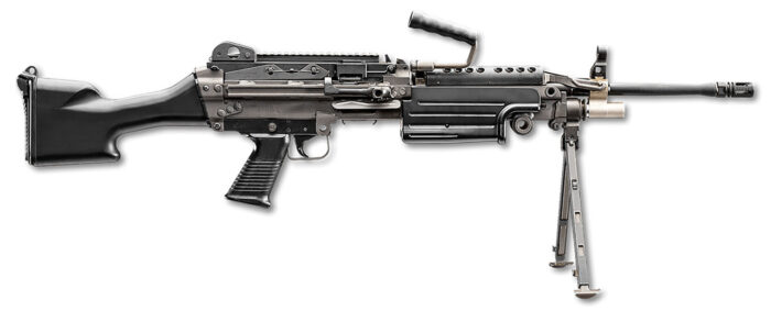 FN M249S machine gun